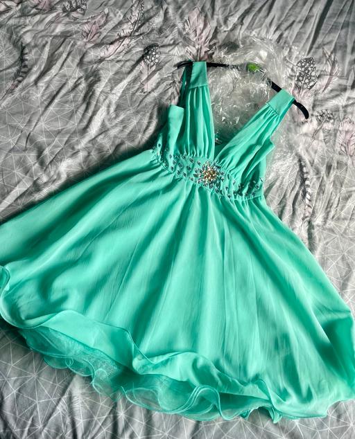  — Chi Chi London Midi Skater Dress S14 Mint