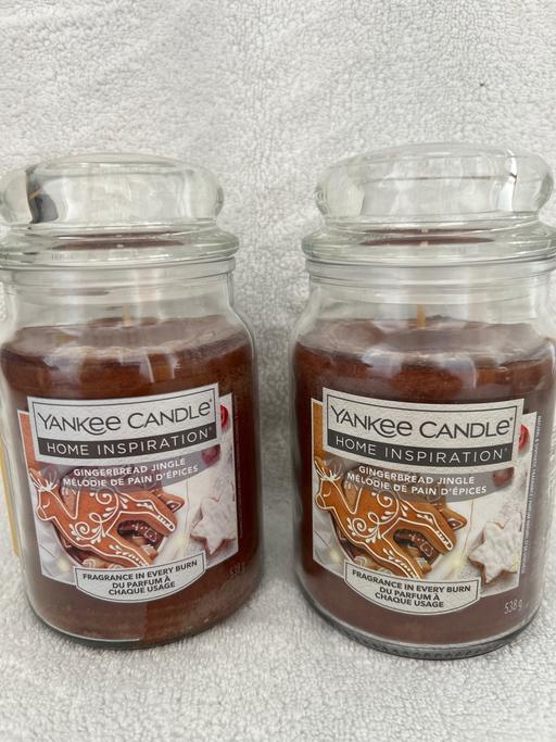  — Yankee candle. Large. 538g. Gingerbread. New