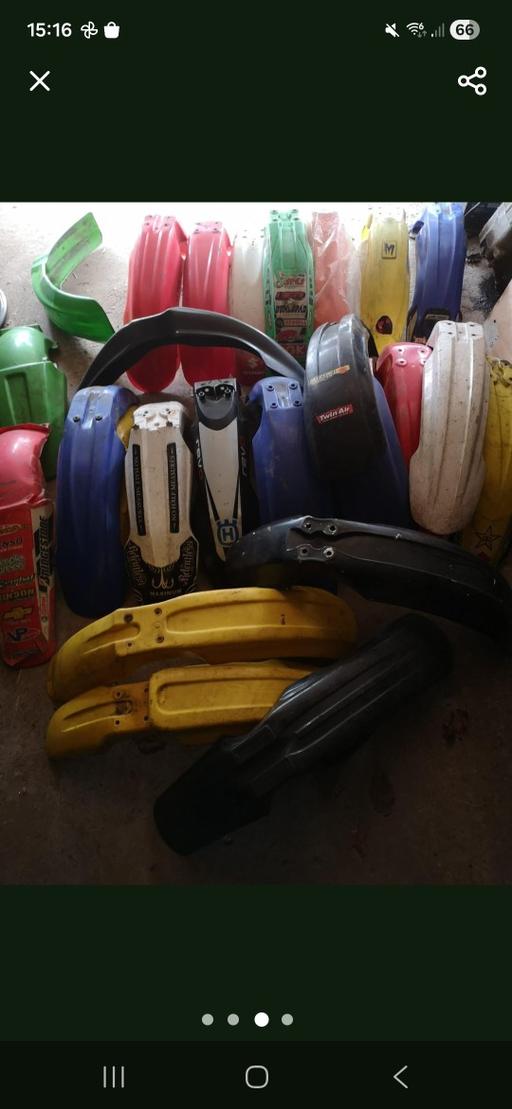  — mudguards and motocross tyres