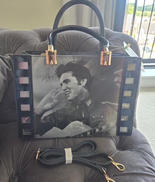  — Elvis presley Handbag with shoulder strap