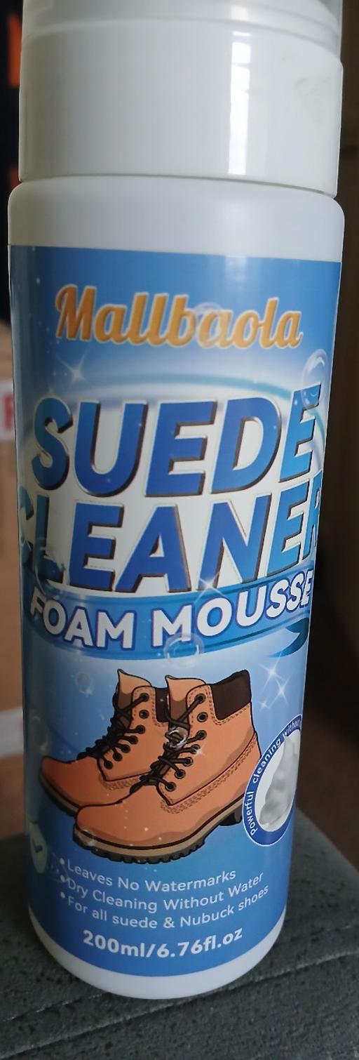  — suede cleaner foam kit .