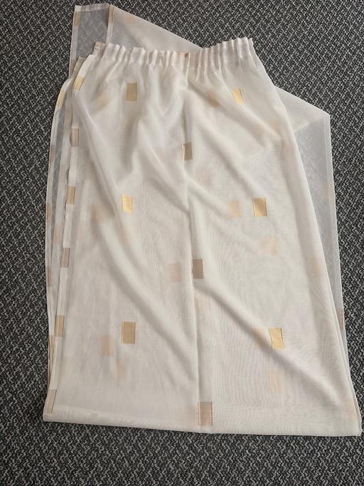  — Voile curtain panel, 54x90