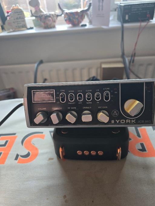  — YORK JCB 863 classic CB radio transceiver