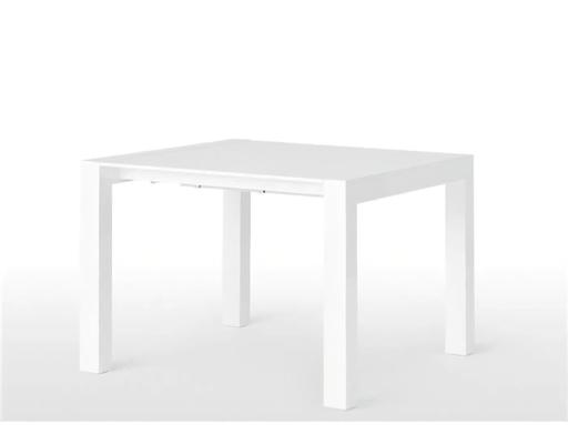  — MADE.com White Gloss Extendable Dining Table