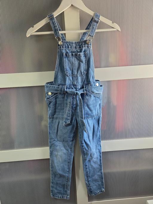  — Age 7 NEXT denim dungarees jumpsuit