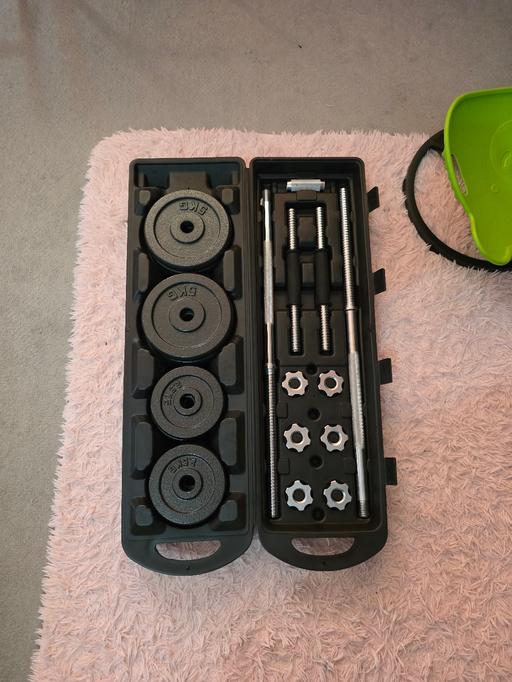  — weight set 50kg with bars
