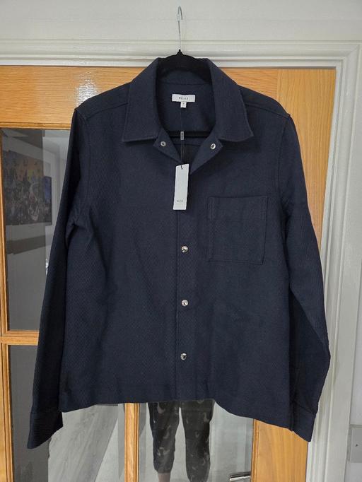  — new mens Reiss martino jacket / overshirt in