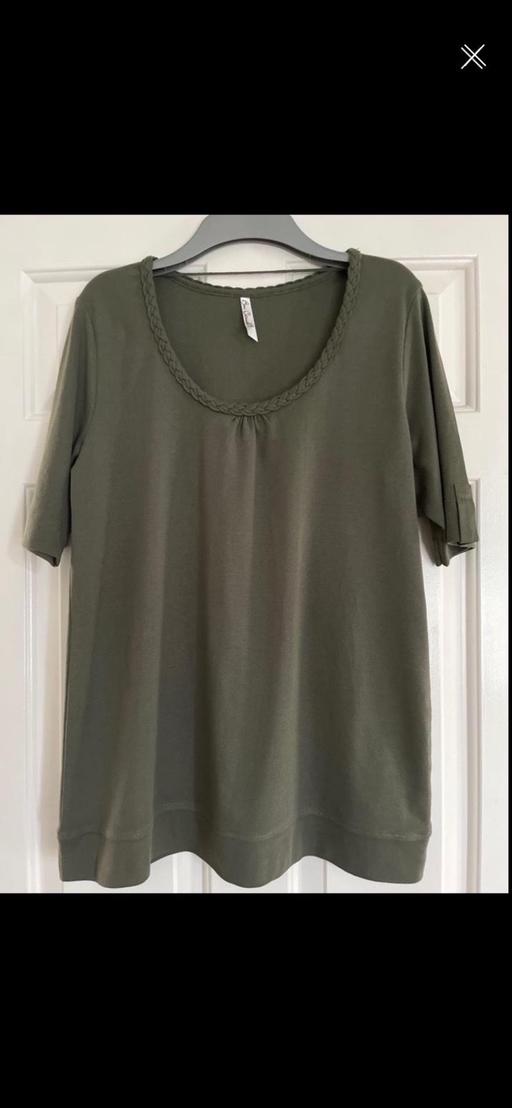  — Ladies Khaki T Shirt Size Medium