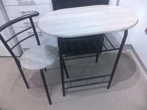  — table and 1 chair