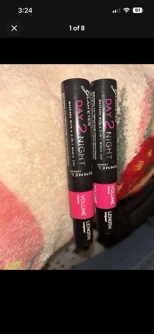  — Rimmel Glam Eyes Day To Night Mascara X 2