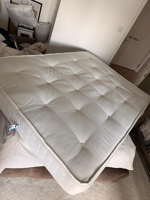  — White double mattress