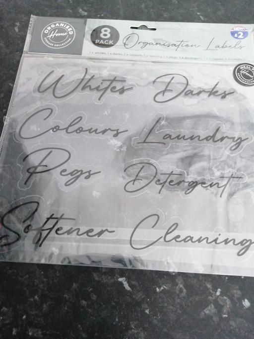  — Organisation Labels