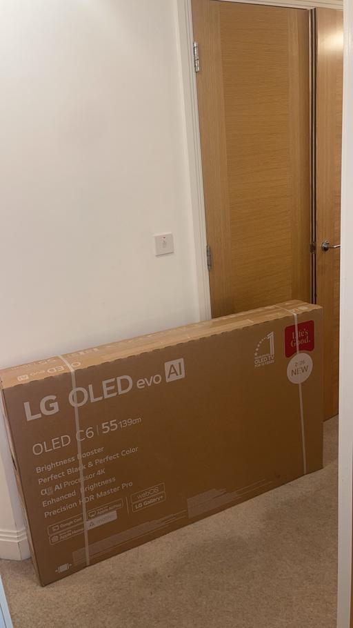  — 55 Inch LG OLED Evo Ai C6 4K SMART TV
