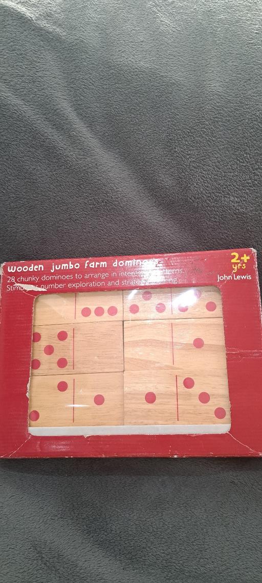  — Wooden Jumbo Farm dominoes