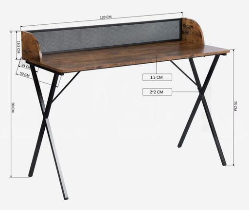  — lovely industrial style desk.
