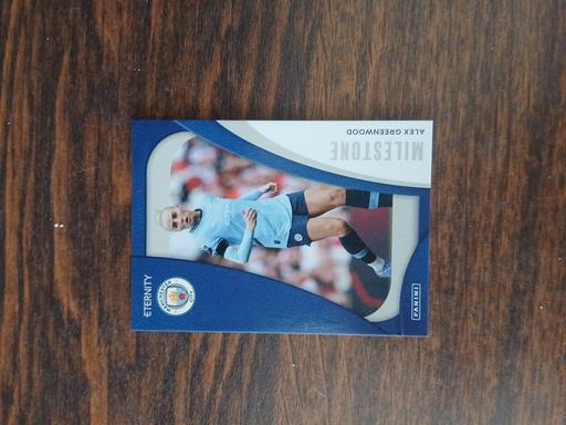  — PANINI ALEX GREENWOOD MILESTONE CARD
Manchest