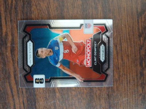  — Clint Dempsey Monopoly Prizm Football Card