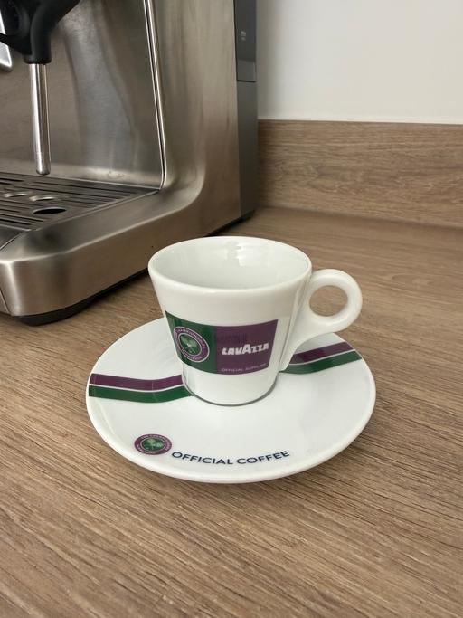  — Lavazza Wimbledon Espresso cup and saucer set