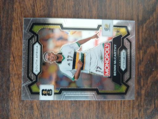  — Benni McCarthy Monopoly Football Card