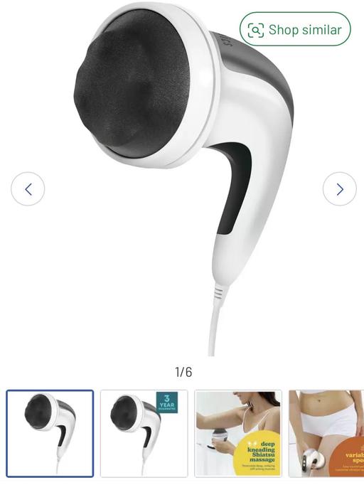 — HoMedics Handheld Shiatsu Massager –