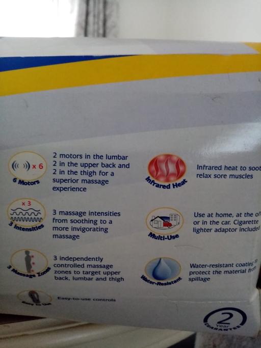  — Scholl Ultimate Full-Seat Massage Cushion