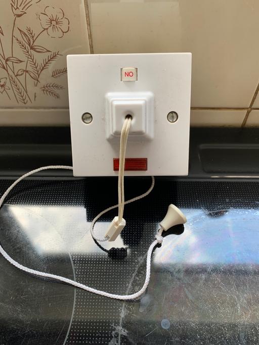  — Shower ceiling pull switch