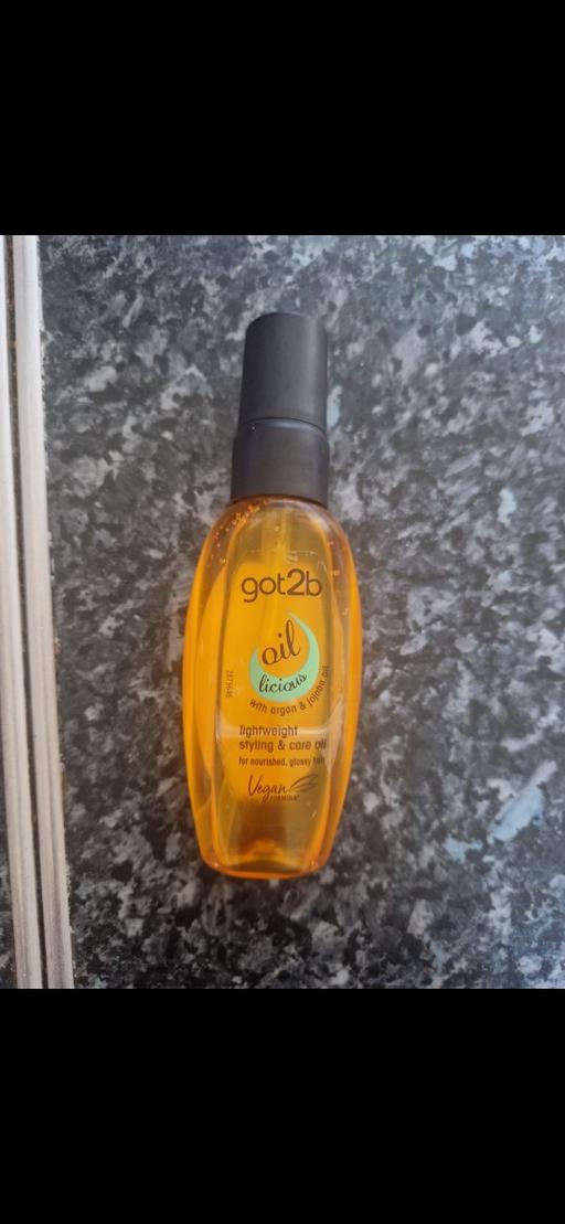  — brand new got2b hair oil