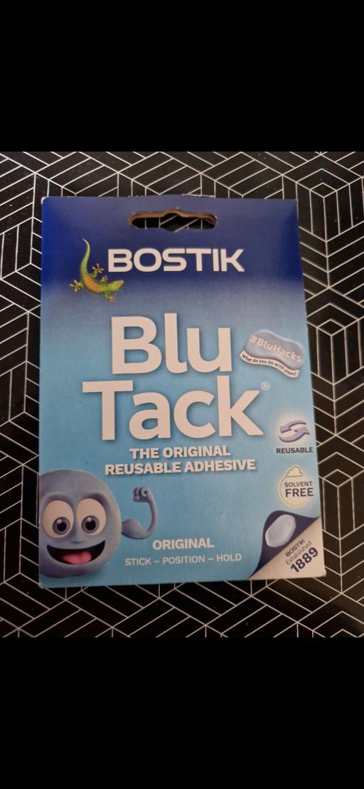  — brand new blutack