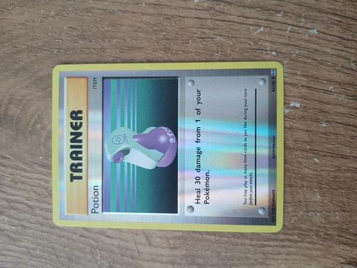  — Pokemon Potion card halo