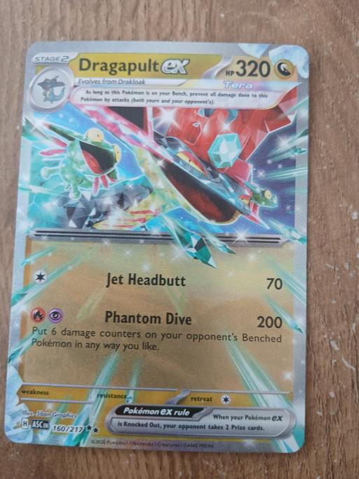  — Pokemon Dragapult ex TCG Card