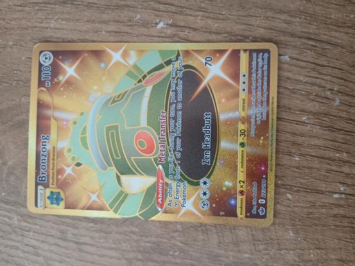  — Bronzong Pokemon card halo