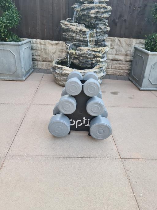  — opti weights on stand