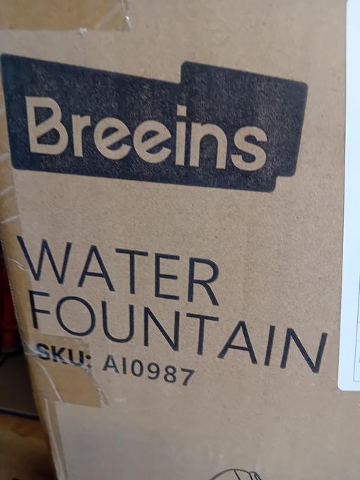  — New  water feature electric plug in 