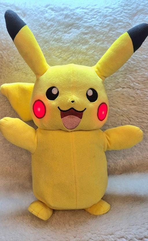  — Pikachu Plush Toy- Battery operated