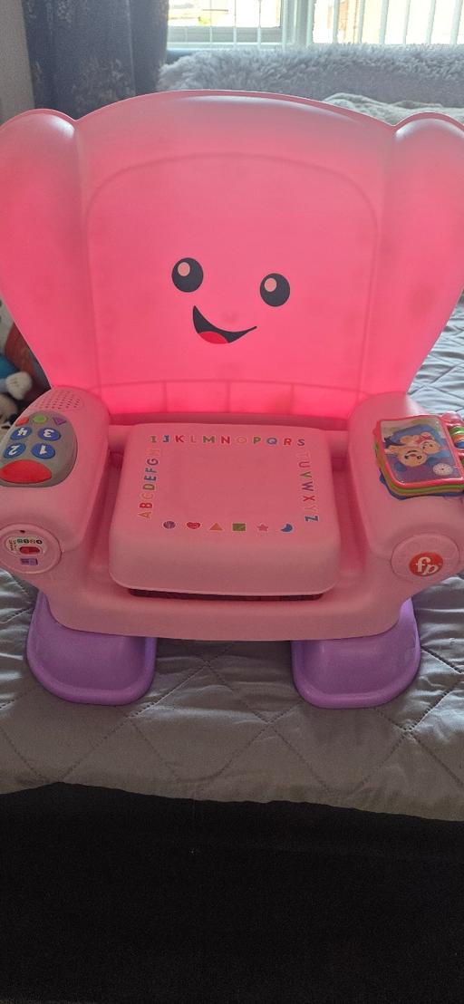  — fisher price talking chair