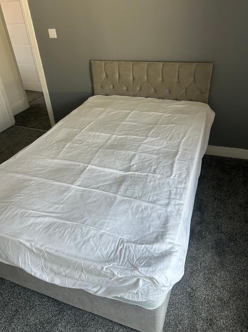  — Brand new bed frame and mattress