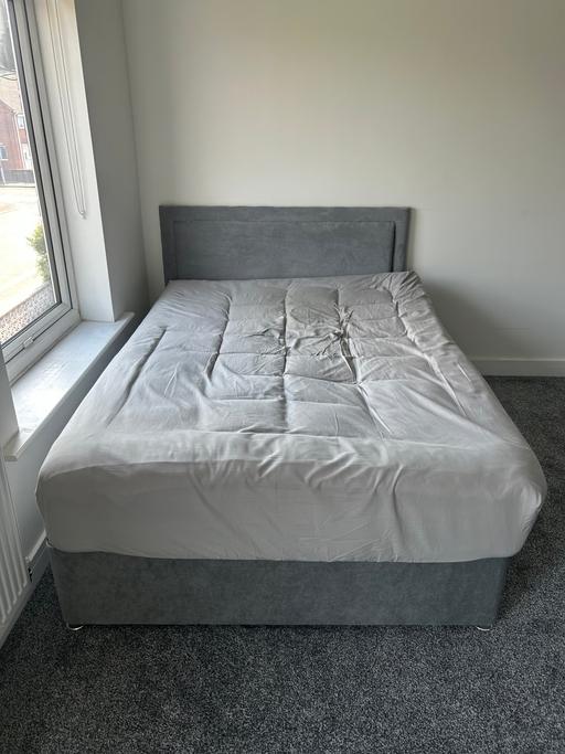 — Brand new bed frame and mattress