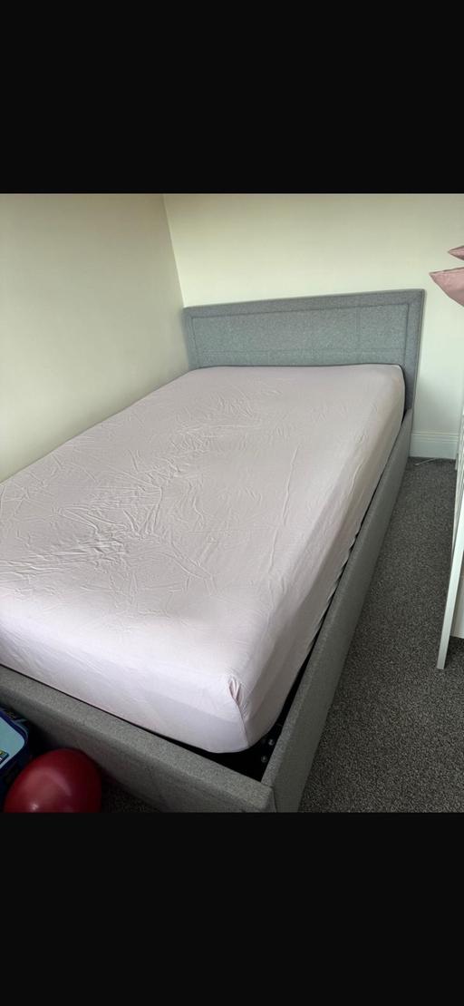  — Small double bed with mattress