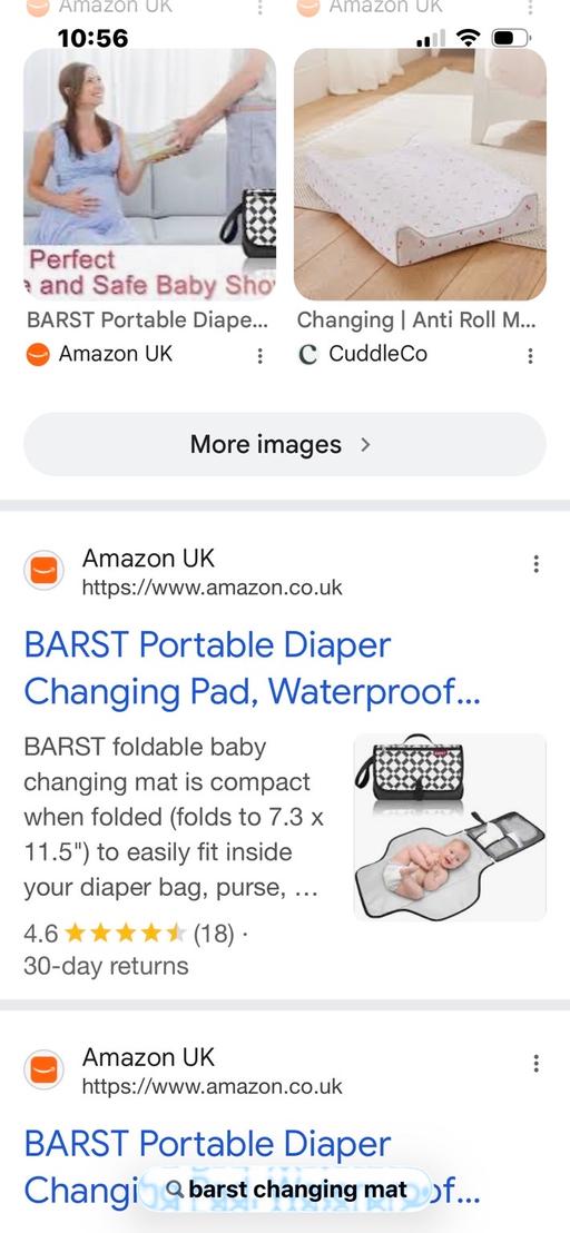  — New baby changing mat