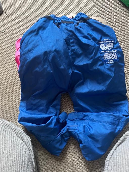  — Age 3-4 years Birmingham city football bottom