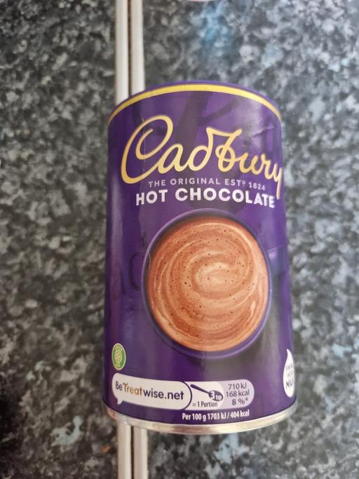  — Brand new hot chocolate (in date)