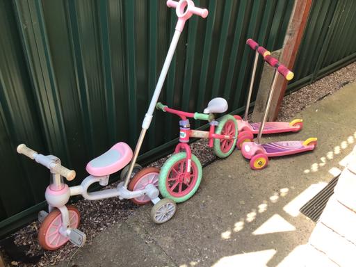  — Outside toys, bikes and scooter lot