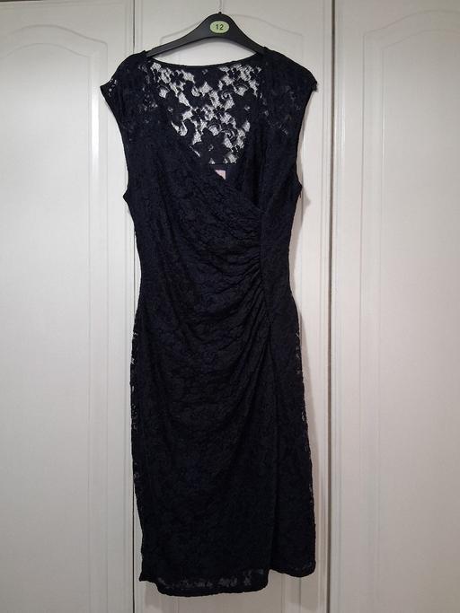  — Navy Phase Eight lacey dress