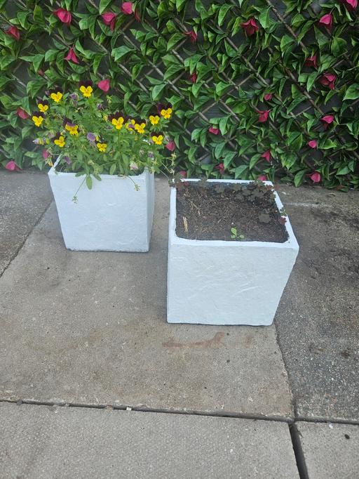 — slate plant pots