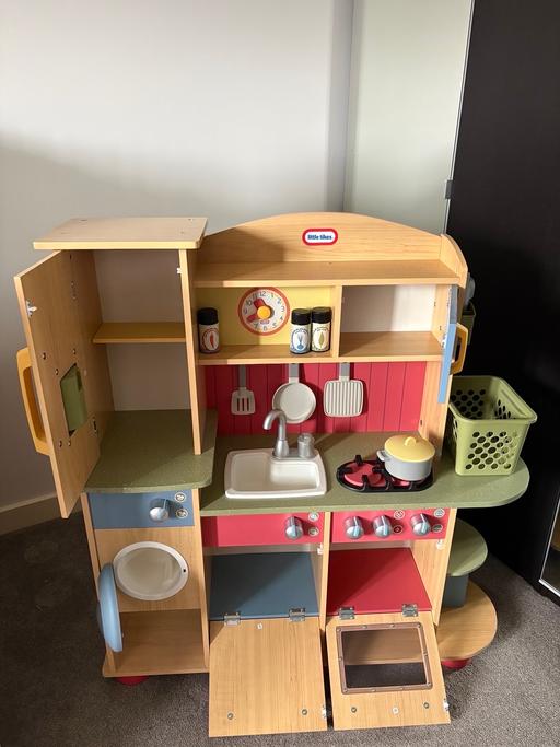  — Little Tikes wooden play kitchen