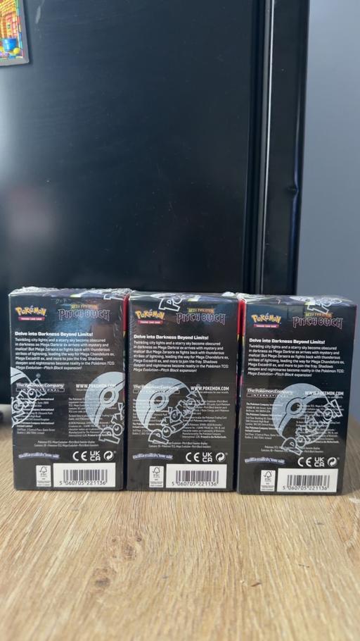 — Pokemon sealed pitch black half booster box