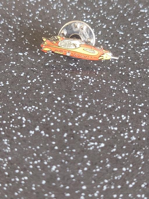  — Vintage supercar pinbadge