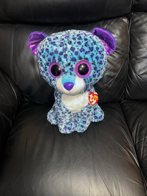  — 17 inch. Lizzie the blue. Leopard rare. 