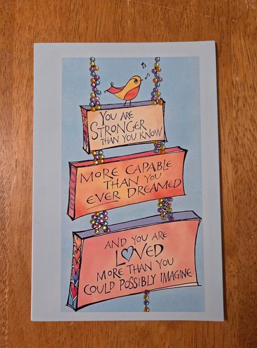  — HANDMADE QUOTE CARD