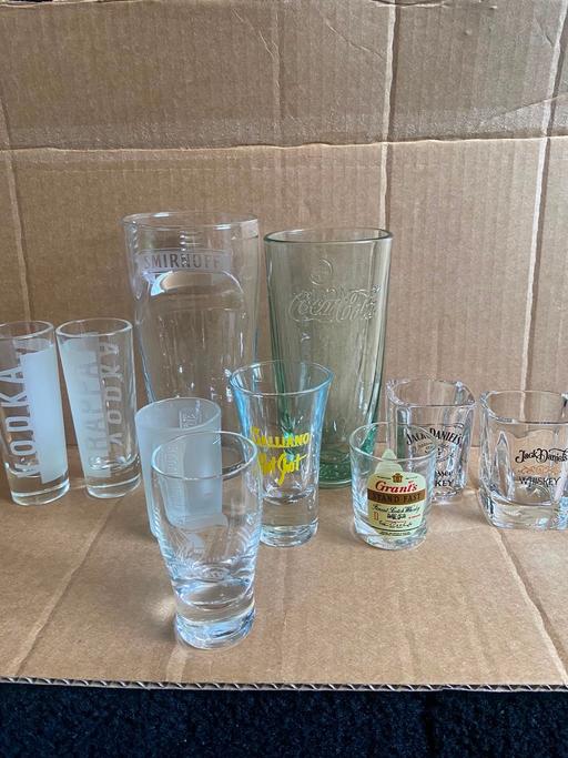  — Joblot of glasses / shot glasses baby guiness